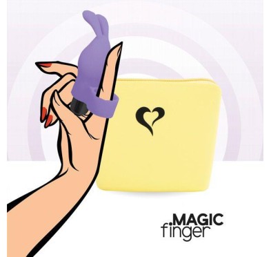 FeelzToys - Magic Finger Vibrator Paars Fioletowy